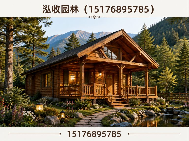 齐齐哈尔防腐木凉亭展示图